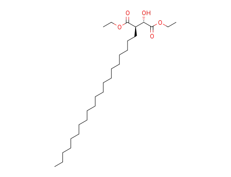 (2S,3R)-ethyl 3-(ethoxycarbonyl)-2-hydroxy-tricosanoate