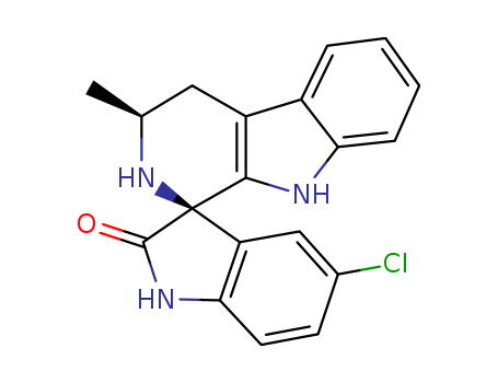 Spiro[3H-indole-3,1'-[1H]pyrido[3,4-b]indol]-2(1H)-one, 5-chloro-6',7'-difluoro-2',3',4',9'-tetrahydro-3'-methyl-, (1'R,3'S)-