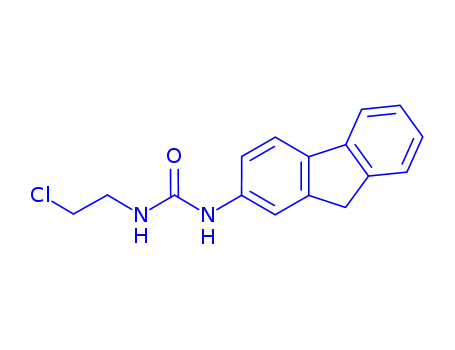 Molecular Structure of 102433-49-8 (1-(2-chloroethyl)-3-(9H-fluoren-2-yl)urea)
