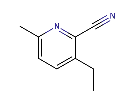 Picolinonitrile, 3-ethyl-6-methyl- (6CI)