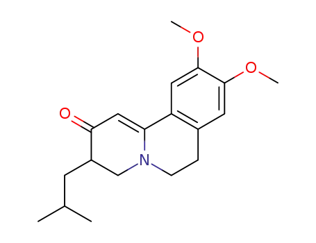 3-isobutyl-9,10-dimethoxy-3,4,6,7-tetrahydro-2H-benzo[a]quinolizine-2-one