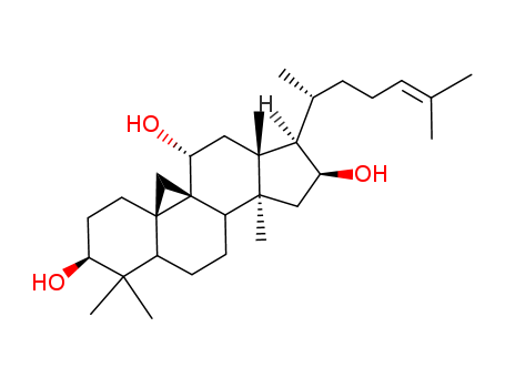 143599-94-4,9,19-Cyclolanost-24-ene-3,11,16-triol,(3b,11a,16b)- (9CI),1H,19H-Cyclopropa[9,10]cyclopenta[a]phenanthrene,9,19-cyclolanost-24-ene-3,11,16-triol deriv.; Curculigenin C