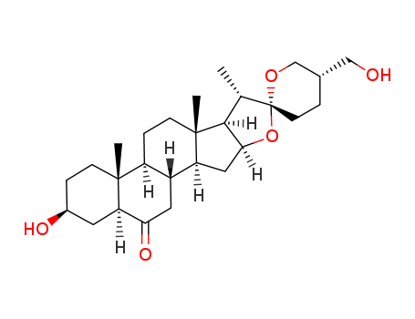 145385-67-7,Spirostan-6-one,3,27-dihydroxy-, (3b,5a,25S)-,Sieboldogenin