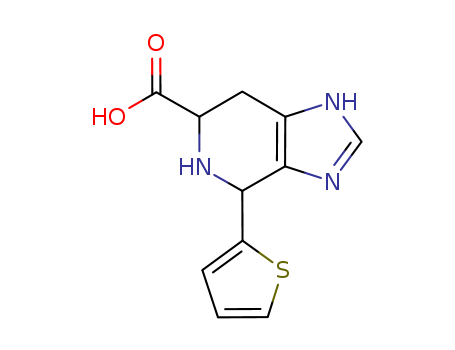 4-THIEN-2-YL-4,5,6,7-TETRAHYDRO-3H-IMIDAZO[4,5-C]PYRIDINE-6-CARBOXYLIC ACID