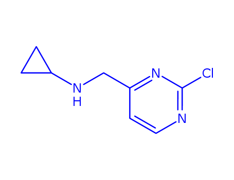 (2-Chloro-pyrimidin-4-ylmethyl)-cyclopropyl-amine