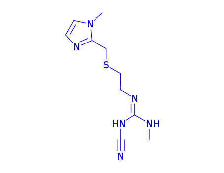 Molecular Structure of 104057-02-5 (isocimetidine)