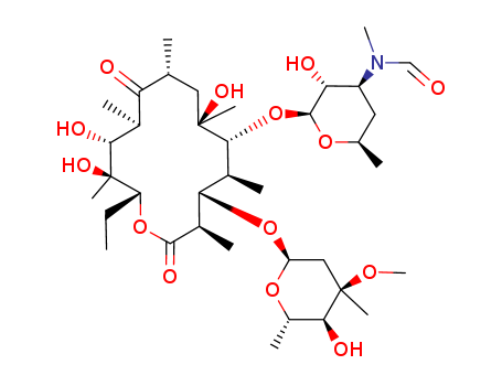de(N-methyl)-N-formylerythromycin A