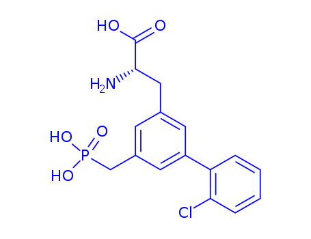 (S)-alpha-Amino-2'-chloro-5-(phosphonomethyl)-[1,1'-biphenyl]-3-propanoic acid