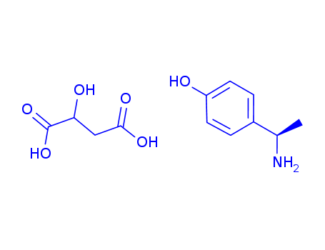 (R)-4-(1-Aminoethyl)phenol (S)-hydroxybutanedioate salt