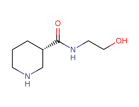 3-Piperidinecarboxamide,N-(2-hydroxyethyl)-