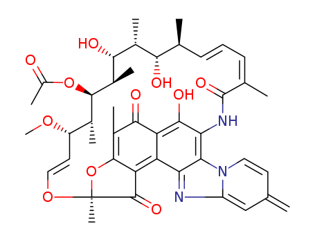 (2S,20S,21S,22R,23R,24R,25S,26R,27S)-6,21,23-trihydroxy-27-methoxy-2,4,16,20,22,24,26-heptamethyl-11-methylene-1,5,15-trioxo-1,2,5,11-tetrahydro-2,7-(epoxypentadeca[1,11,13]trienoimino)furo[2'',3'':7',8']naphtho[1',2':4,5]imidazo[1,2-a]pyridin-25-yl acetate