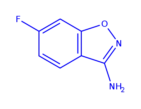 Molecular Structure of 177995-38-9 (1,2-Benzisoxazol-3-amine,6-fluoro-(9CI))