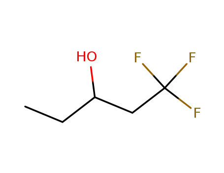 Molecular Structure of 101055-06-5 (3-Pentanol, 1,1,1-trifluoro-)