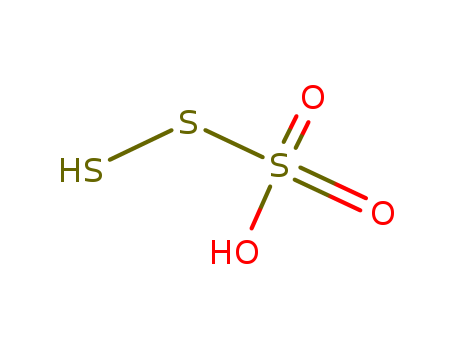 Molecular Structure of 14616-61-6 (Thioperoxymonosulfuricacid ((HO)(HSS)SO2))