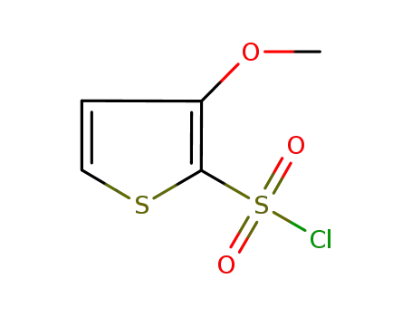 Molecular Structure of 184039-62-1 (2-Thiophenesulfonyl chloride, 3-methoxy-)