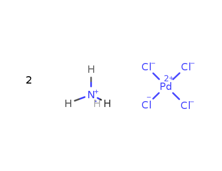 Ammonium tetrachloropalladate (II)
Bis(ethylenediamine)palladium(II) chloride