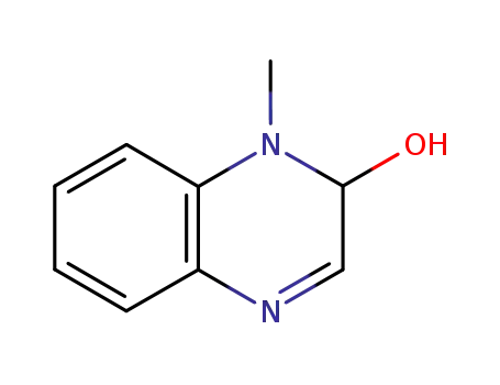 Molecular Structure of 100587-02-8 (2-Quinoxalinol, 1,2-dihydro-1-methyl-)
