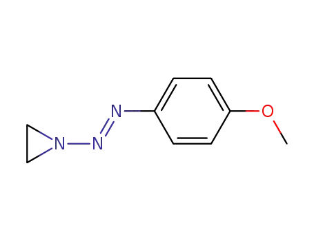 1-(4-methoxy-phenylazo)-aziridine