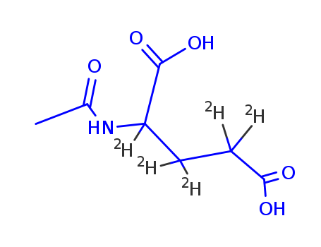 Glutamic-2,3,3,4,4-d5acid, N-acetyl-, D- (8CI)