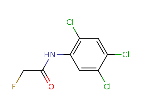 23595-40-6,2-Fluoro-2',4',5'-trichloroacetanilide,Acetanilide,2',4',5'-trichloro-2-fluoro- (8CI)