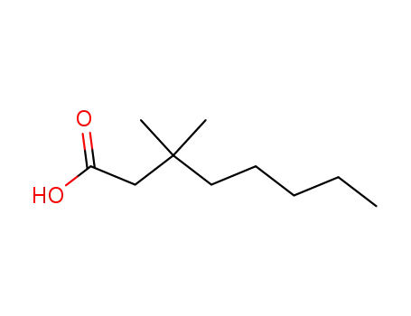 Molecular Structure of 14352-59-1 (3,3-DIMETHYLOCTANOIC ACID)