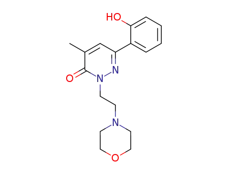 6-(2-hydroxy-phenyl)-4-methyl-2-(2-morpholin-4-yl-ethyl)-2<i>H</i>-pyridazin-3-one