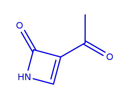 Molecular Structure of 228572-71-2 (2(1H)-Azetone, 3-acetyl- (9CI))