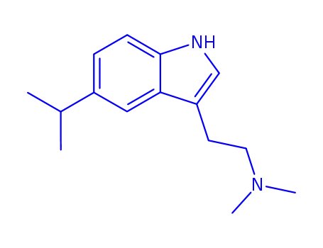 Molecular Structure of 156281-04-8 (5-ISO-PROPYL-N,N-DIMETHYLTRYPTAMINE)