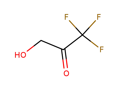 Molecular Structure of 113200-27-4 (2-Propanone, 1,1,1-trifluoro-3-hydroxy-)