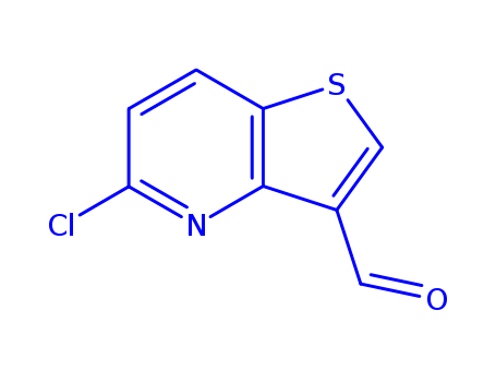 5-chlorothieno[3,2-b]pyridine-3-carbaldehyde