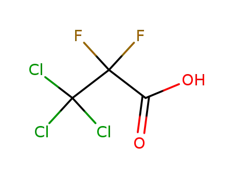 3,3,3-trichloro-2,2-difluoro-propionic acid
