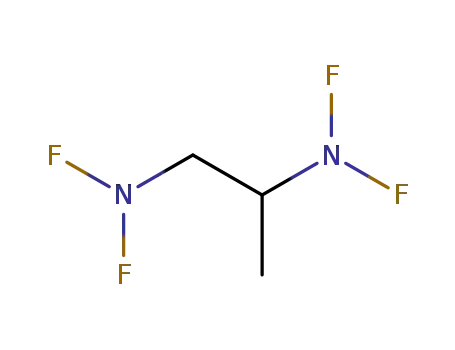 Molecular Structure of 15403-25-5 (N,N,N',N'-Tetrafluoro-1,2-propanediamine)