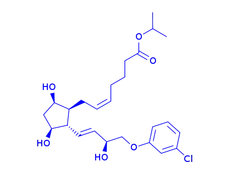 Molecular Structure of 157283-66-4 ((+)-Cloprostenol isopropyl ester)