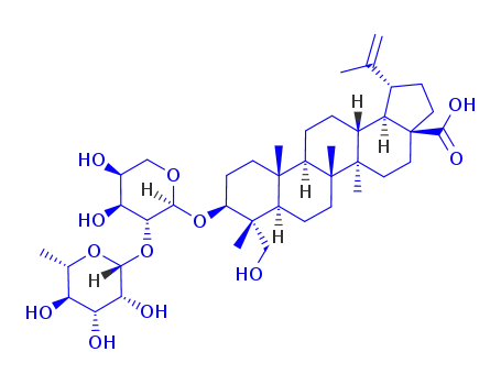 Molecular Structure of 129724-84-1 (Anemoside A3 Pulchinenoside A3)