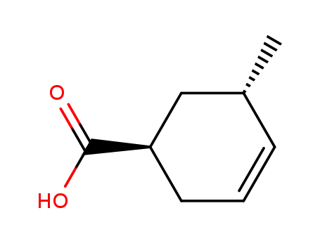 Molecular Structure of 130422-89-8 (3-Cyclohexene-1-carboxylic acid, 5-methyl- (9CI))