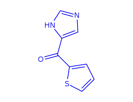 Molecular Structure of 304457-85-0 (Methanone,  1H-imidazol-4-yl-2-thienyl-  (9CI))