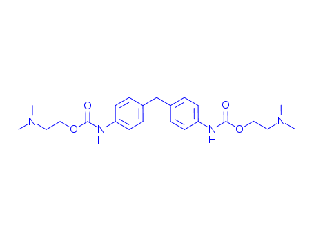 Carbamicacid, (methylenedi-4,1-phenylene)bis-, bis[2-(dimethylamino)ethyl] ester (9CI) cas  3142-94-7