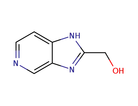 Molecular Structure of 92381-62-9 ((3H-IMIDAZO[4,5-C]PYRIDIN-2-YL)METHANOL)