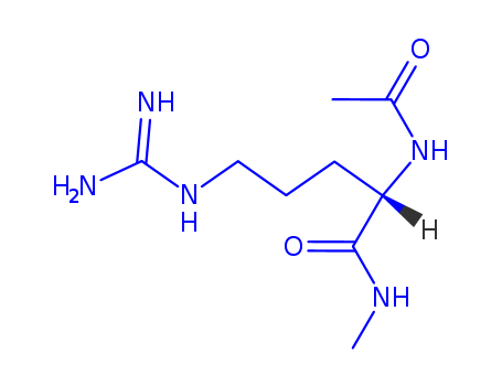 Pentanamide,2-(acetylamino)-5-[(aminoiminomethyl)amino]-N-methyl-, (2S)-