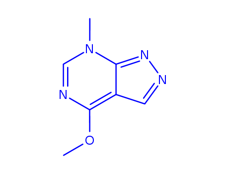 7H-Pyrazolo[3,4-d]pyrimidine,4-methoxy-7-methyl-