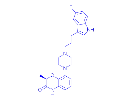 Molecular Structure of 327026-93-7 (Lensiprazine)