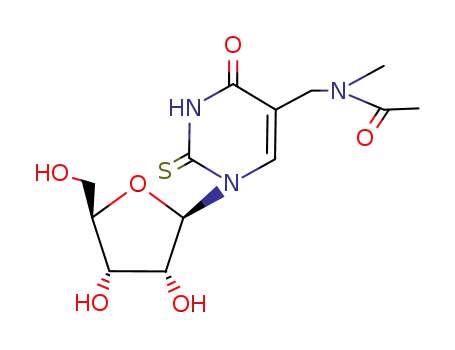 N-[1-((2R,3R,4S,5R)-3,4-Dihydroxy-5-hydroxymethyl-tetrahydro-furan-2-yl)-4-oxo-2-thioxo-1,2,3,4-tetrahydro-pyrimidin-5-ylmethyl]-N-methyl-acetamide