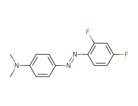 ANILINE, p-((2,4-DIFLUOROPHENYL)AZO)-N,N-DIMETHYL-