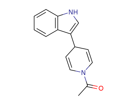 1-[4-(1H-indol-3-yl)pyridin-1(4H)-yl]ethan-1-one