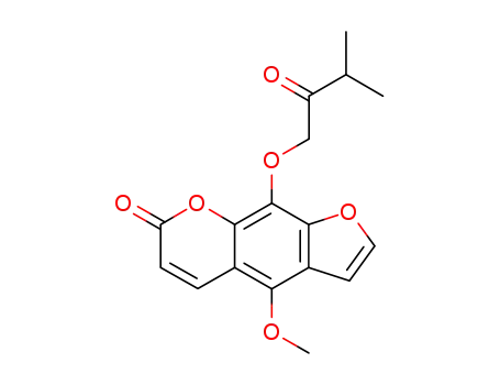 Molecular Structure of 35214-81-4 (Anhydrobyakangelicin)