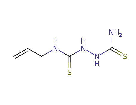 Molecular Structure of 2113-72-6 (1,2-Hydrazinedicarbothioamide, N-2-propenyl-)