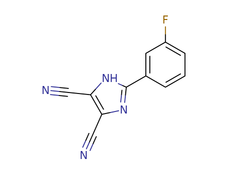 1H-Imidazole-4,5-dicarbonitrile, 2-(3-fluorophenyl)-(40953-39-7)