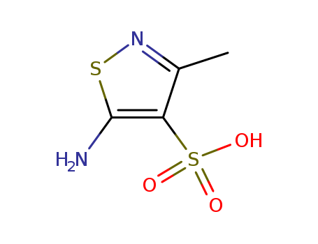 4-Isothiazolesulfonic acid, 5-amino-3-methyl-