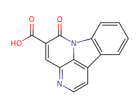 6-oxo-6<i>H</i>-indolo[3,2,1-<i>de</i>][1,5]naphthyridine-5-carboxylic acid