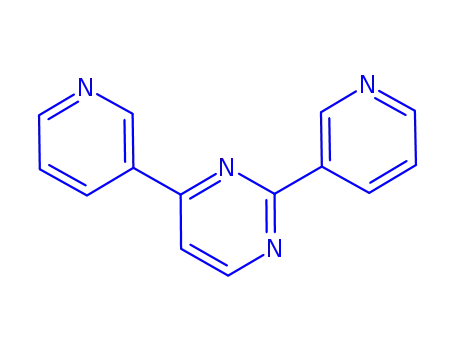 Molecular Structure of 504408-80-4 (2,4-DIPYRIDIN-3-YLPYRIMIDINE)